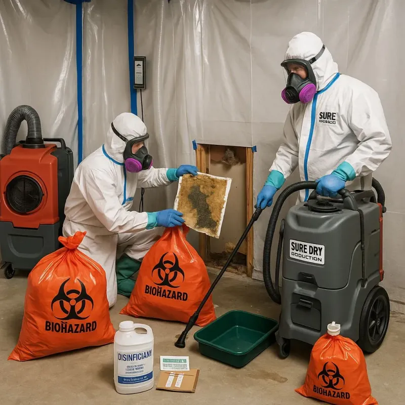 Contaminated Water Handling Protocols process in Saint Joseph, MN