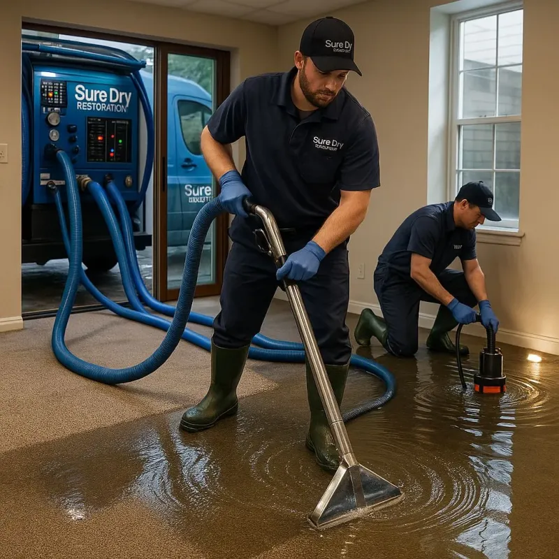 Water Extraction and Removal process in Saint Joseph, MN